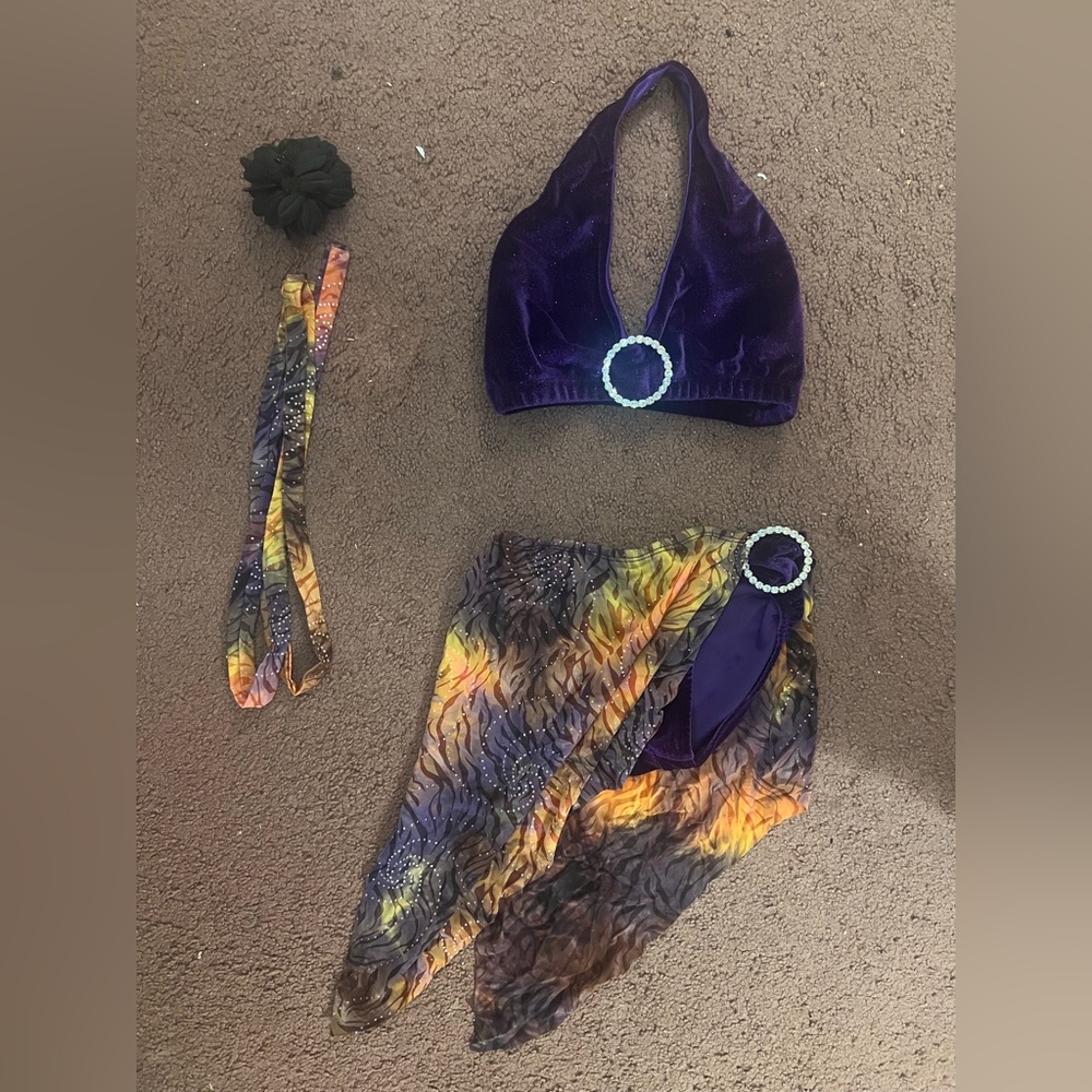 PUMPERS PURPLE LYRICAL 2-PIECE SIZE LARGE CHILD